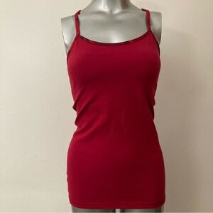 Lululemon Power Y Tank *Luon S4 - Carnation Red